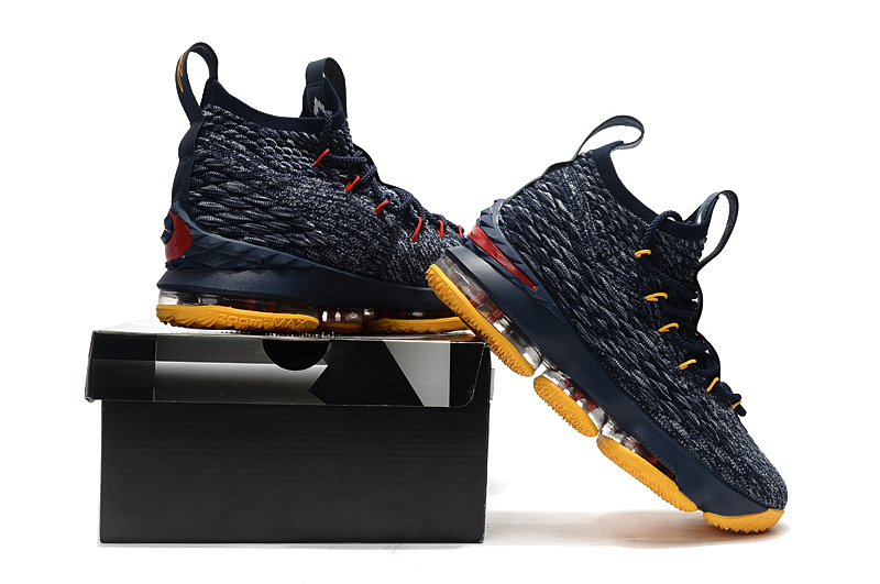 StclaircomoShops square toe high heel sandals Zoom Lebron XV 15 Nike Zoom Lebron XV 15 Basketball Youth Shoes moradas Deep Blue Yellow