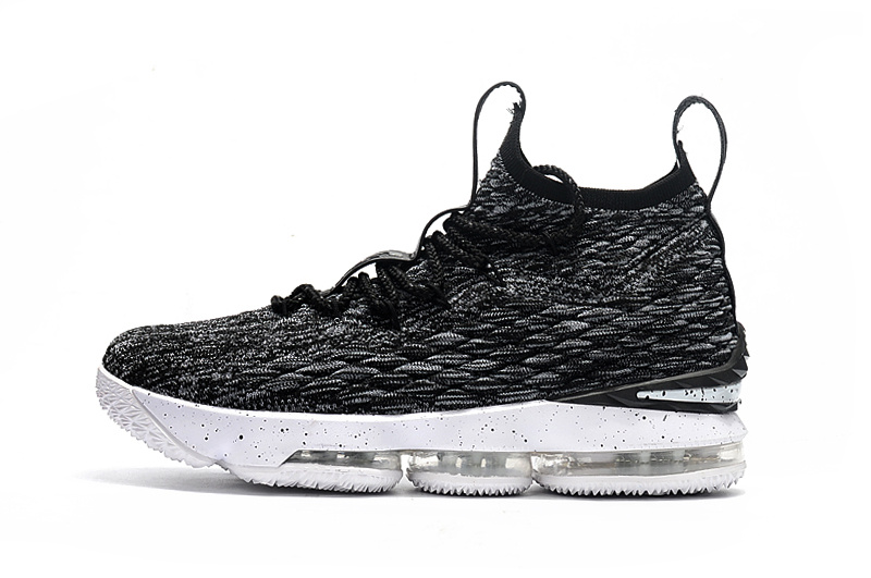 logo running down the chest Zoom Lebron XV 15 Nike Zoom Lebron XV 15 Basketball Youth Shoes Grey White GaleriahitShops