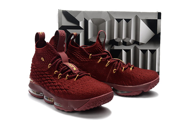 Lebron 15 wine red clearance