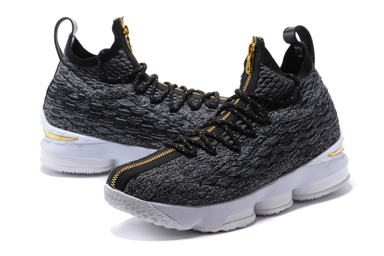 Nike Zoom Lebron XV 15 Men Basketball Shoes Black Gold zapatillas de running Adidas hombre mixta constitucion ligera talla 36 Zoom Lebron XV 15 AljadidShops