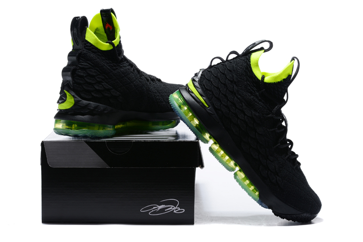 Lebron 15 neon green top