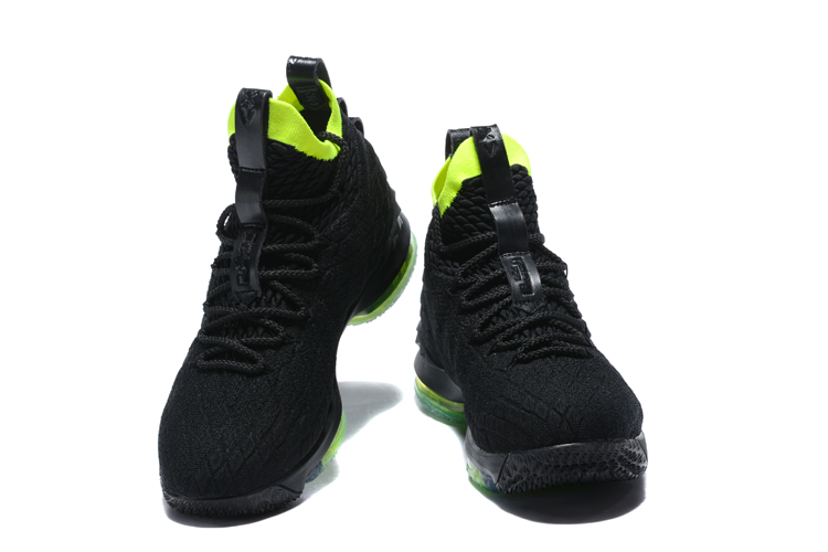Nike Zoom Lebron XV 15 Men Basketball Shoes Black Green Zoom Lebron XV 15 GaleriahitShops responsive shoe that does it all