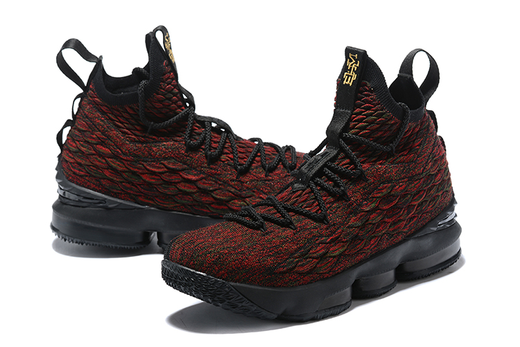 Nike Zoom Lebron XV 15 Men Basketball Shoes Classic Black Wine Red Special GaleriahitShops Sneakers CRIMINAL DAMAGE Zoom Lebron XV 15