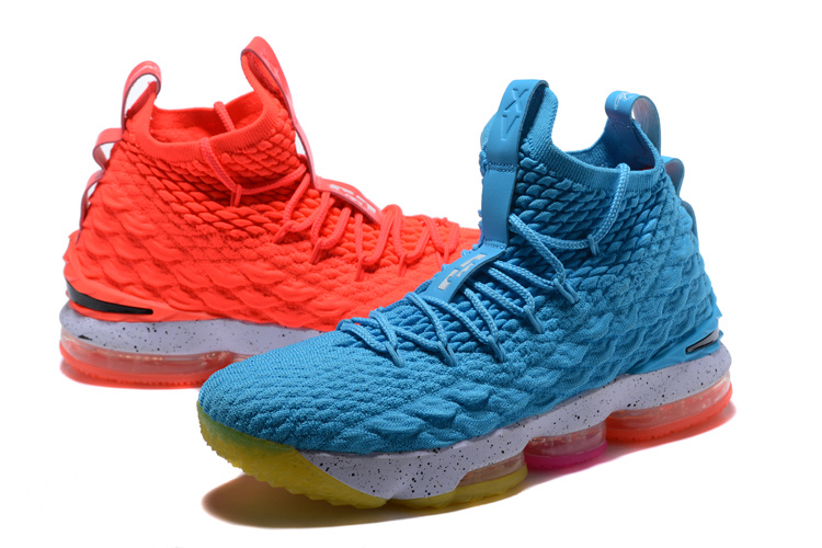 Lebron 15 photo blue clearance