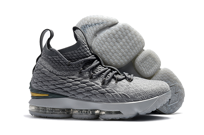 All grey lebron 15 sales