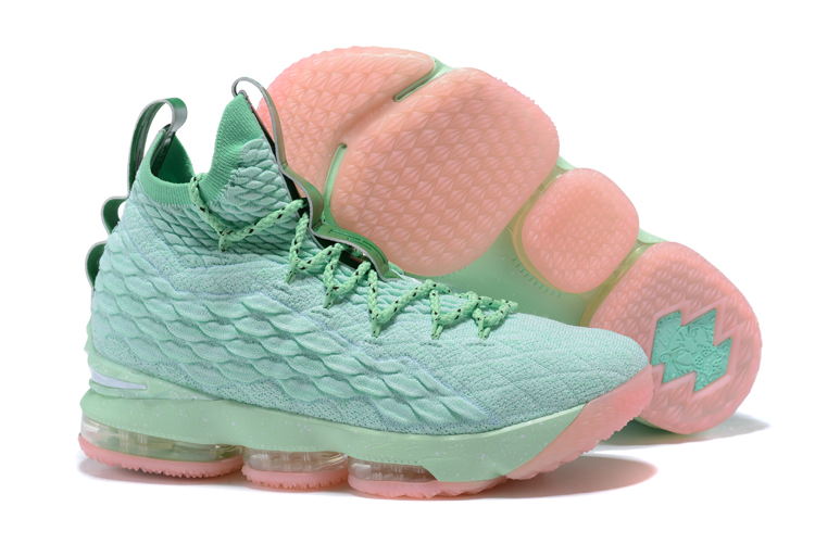 Pink lebrons 15 best sale
