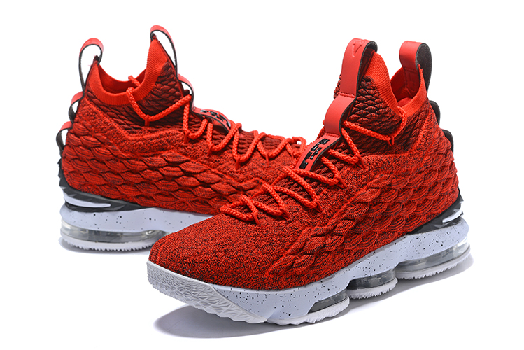 Lebron 15 white red shop