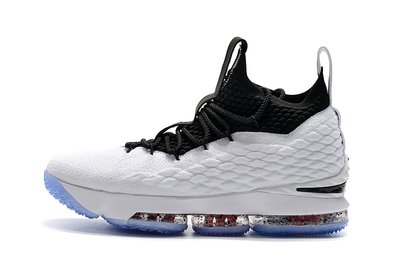 Nike LeBron XV 15 Graffiti White Black AQ2363 FonjepShops Zoom