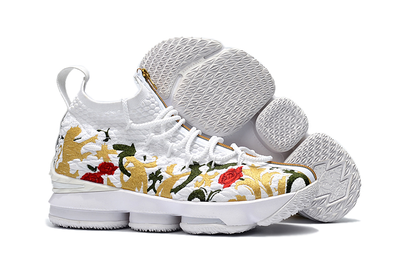 AljadidShops Nike Zoom Lebron XV 15 Men Basketball Shoes White Flower Zoom Lebron XV 15 PUMA Tazon 6 Graphic Women s Sneakers in Black Nrgy Rose