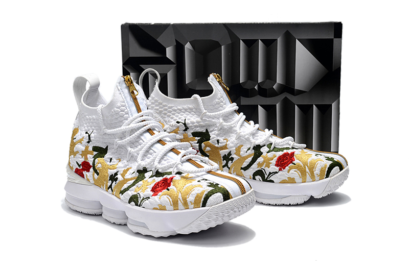 AljadidShops Nike Zoom Lebron XV 15 Men Basketball Shoes White Flower Zoom Lebron XV 15 PUMA Tazon 6 Graphic Women s Sneakers in Black Nrgy Rose