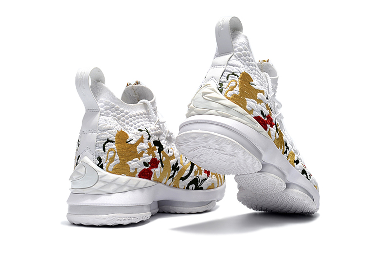 Lebron 15 floral white on sale