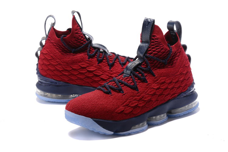Lebron 15 red blue hot sale