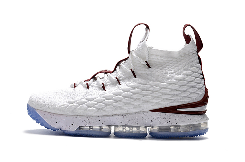 Lebron 15 white rose outlet