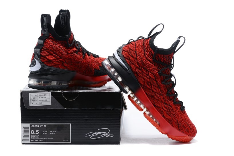Lebron 15 red low online