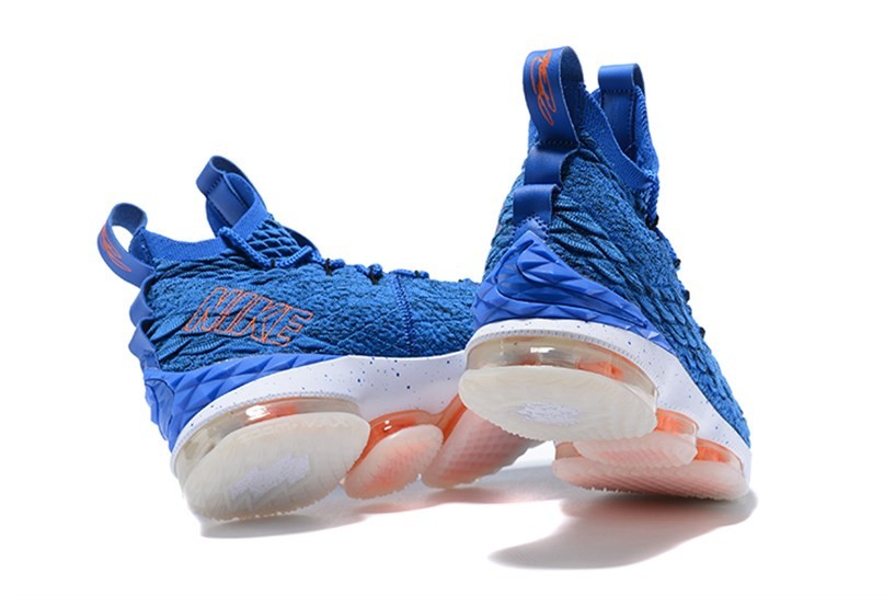 GmarShops 400 Nike Zoom Lebron XV EP LBJ15 Royal Blue Orange AO1754 nike kobe ix elite perspective of love life Zoom Lebron XV 15