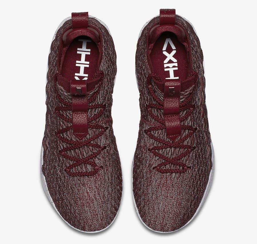 Zoom Lebron XV 15 Low 200 Nike LeBron 15 Low Team Red Taupe Grey Vast AO1755 GaleriahitShops all red jordans flight suits