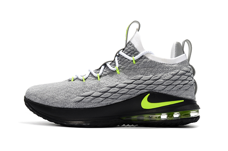 Lebron 15 low neon hot sale