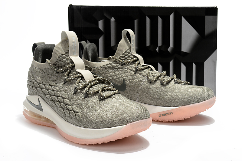 Nike Zoom Lebron XV 15 Low Men Basketball Shoes Hot Grey Pink Cra wallonieShops Sandals EKSBUT 38 5009 136 1G Black Zoom Lebron XV 15 Low