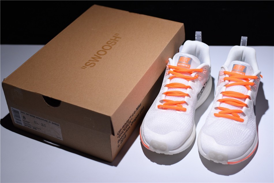 líder Anterior Marchitar Mens Off White Virgil Abloh x Nike Air Zoom Structure 21 White Orange Black  907324 006 - maharishi nike air max 720 by you release date - GmarShops