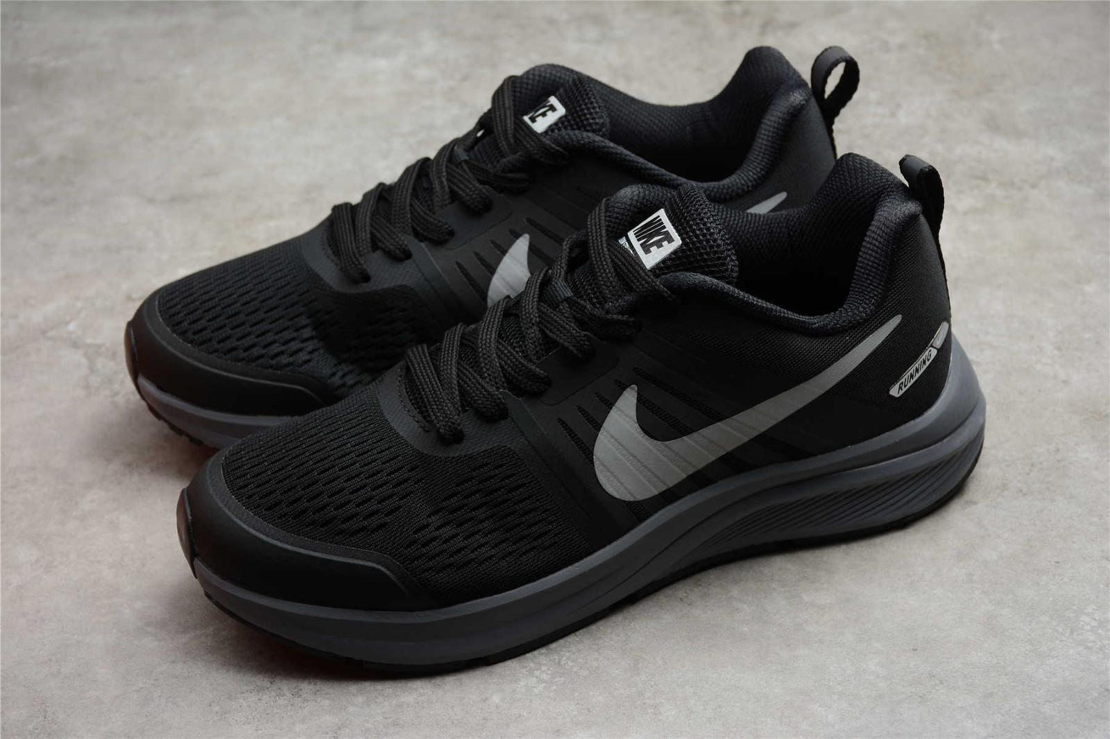 GmarShops - 003 - Nike Air Zoom Structure 23X Black Grey White