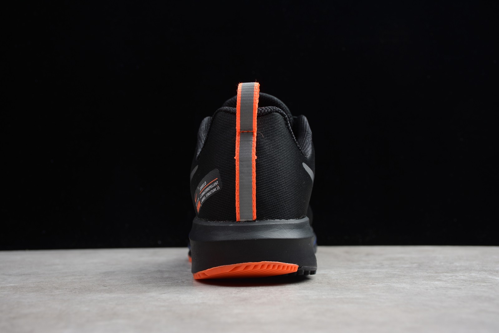 Nike Zoom Structure 15 Black Orange 615588 - - nike air pegasus 92 cheapest tires -