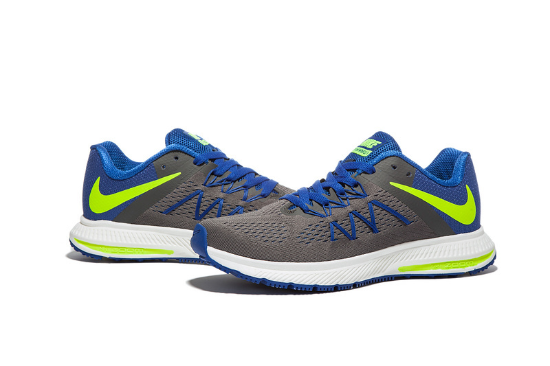 Nike zoom winflo 3 blue running shoes hotsell