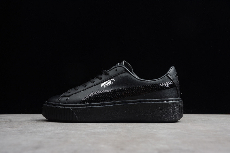 Puma basket platform bling junior discount