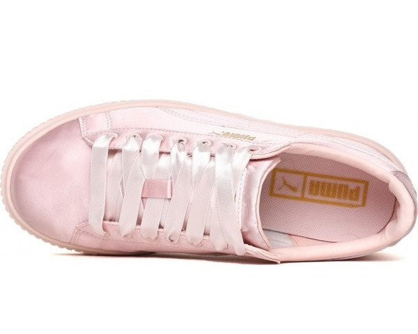 Puma Shoes Puma Basket Platform Tween Jr Pearl Pink Casual Shoes 365133 reebok hot ones club c classic leather shaqnosis sneaker collaboration release date GmarShops 01
