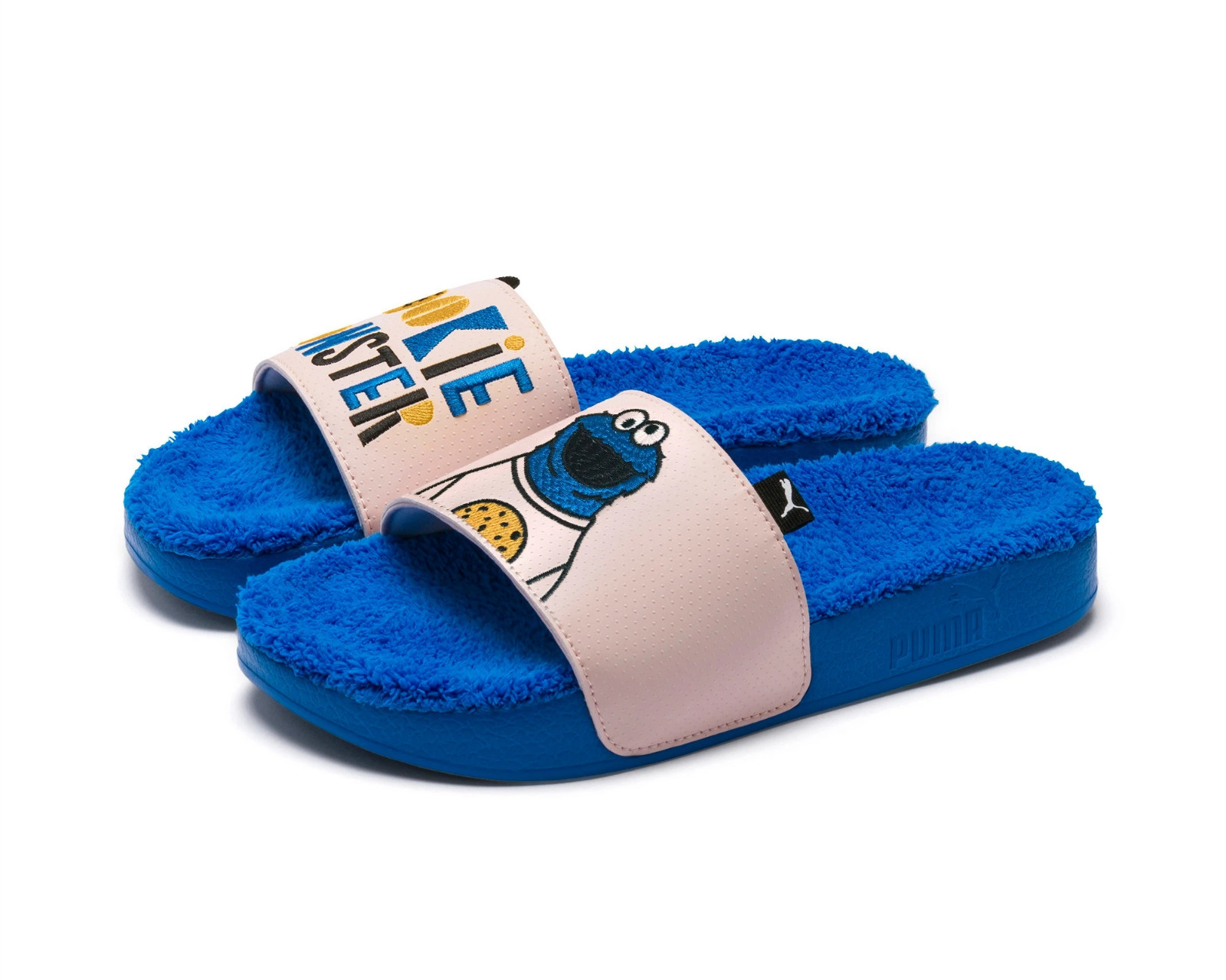 Puma x sesame street slides best sale