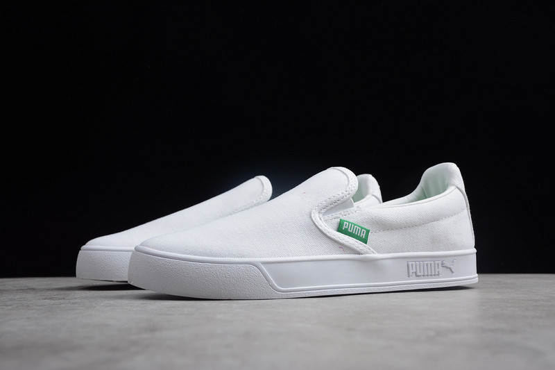 Puma smash vulc grey top