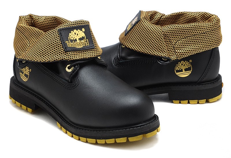 Black and gold timberland boots clearance