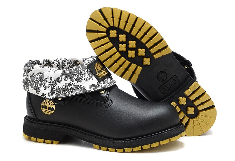 BvfShops Timberland Heritage Roll modelo 66486084 Timberland BOOT mulher top Boots Men Black Gold Timberland Shoes